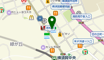エステティックTBC リドレ横須賀店の地図画像