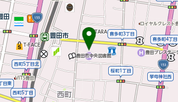 MEN'S TBC 豊田コモ・スクエア店の地図画像