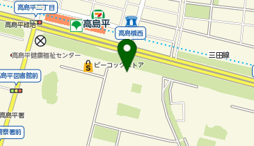 UR賃貸ショップ高島平の地図画像