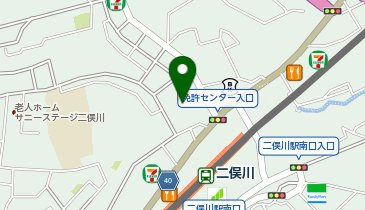 UR賃貸ショップ二俣川の地図画像