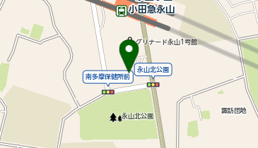 UR賃貸ショップ永山の地図画像