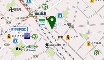 UR賃貸ショップ南浦和の地図画像