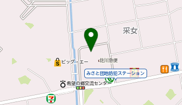UR賃貸ショップみさとの地図画像