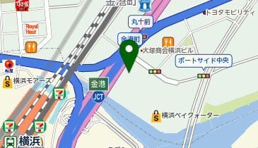 UR横浜営業センターの地図画像
