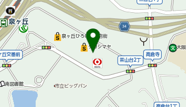 UR泉北営業センターの地図画像