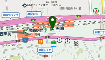 UR賃貸ショップ黒崎駅の地図画像