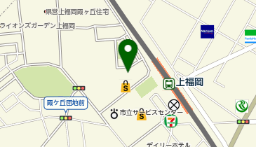 UR賃貸ショップ上福岡の地図画像