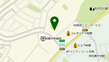 UR明石舞子現地案内所の地図画像