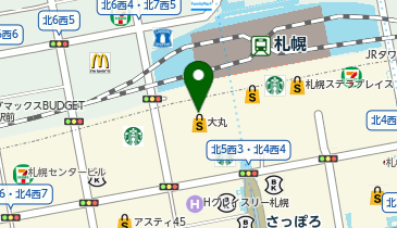 PLEATS PLEASE ISSEY MIYAKE 大丸札幌店の地図画像