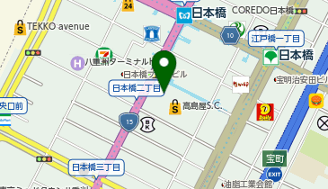 me ISSEY MIYAKE 日本橋タカシマヤの地図画像