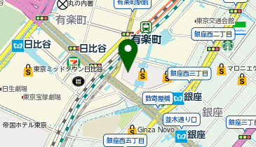 HOMME PLISSE ISSEY MIYAKE 阪急MEN&rsquo;S TOKYOの地図画像