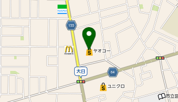 キコーナ 四街道店の地図画像