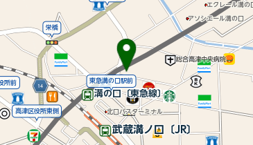 キコーナ 溝の口店の地図画像