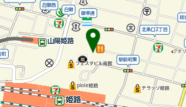 キコーナ 姫路駅前店の地図画像