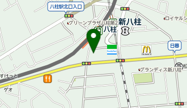 キコーナ 八柱店の地図画像