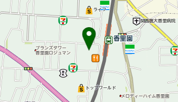 キコーナ 香里園店の地図画像