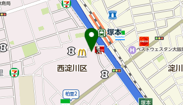 キコーナ 塚本西口店の地図画像
