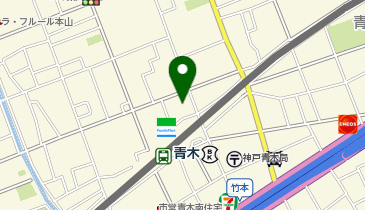 キコーナ 青木店の地図画像