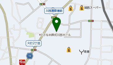 キコーナ キセラ川西店の地図画像
