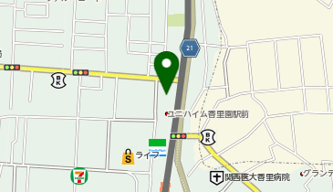 キコーナ 香里園北店の地図画像