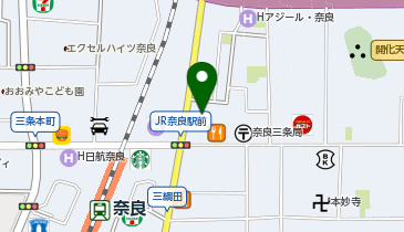 キコーナ JR奈良駅前店の地図画像