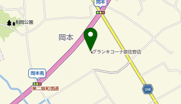グランキコーナ 泉佐野店の地図画像