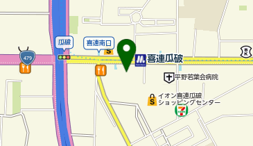 キコーナ 喜連瓜破店の地図画像