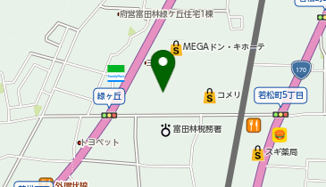 キコーナ 富田林店の地図画像
