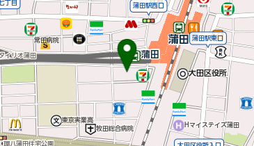 キコーナ 蒲田店の地図画像