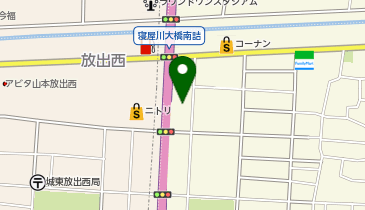 グランキコーナ 鶴見店の地図画像