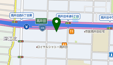 キコーナ 高井田店の地図画像