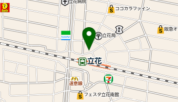 キコーナ 立花北店の地図画像