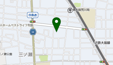 キコーナ 布施店の地図画像