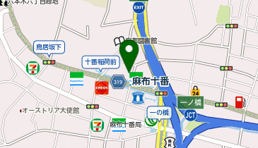 ピーシーデポスマートライフ麻布十番BASEの地図画像