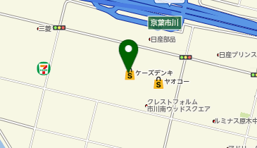 パソコンクリニック ケーズデンキ 市川インター店内店の地図画像