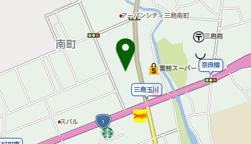 ピーシーデポスマートライフ三島BASEの地図画像