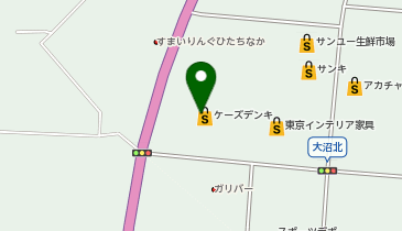 パソコンクリニック ケーズデンキ シーサイドひたちなか内店の地図画像