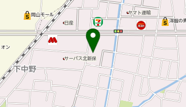 PC DEPOT 岡山・下中野BASEの地図画像