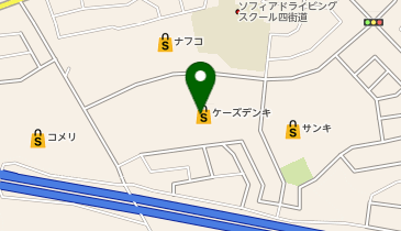 パソコンクリニック ケーズデンキ 四街道店内店の地図画像