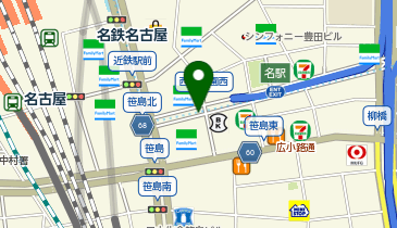 SMARTLIFE AO 名古屋校 名古屋ミヤコ地下街サテライトキャンパスの地図画像