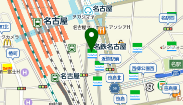 ピーシーデポスマートライフ名鉄BASEの地図画像