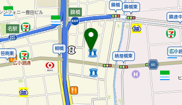 スマートライフAO名古屋校納屋橋キャンパスの地図画像