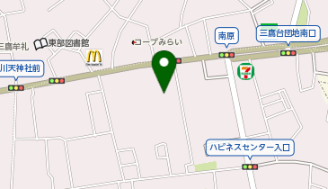 ピーシーデポスマートライフ三鷹BASEの地図画像