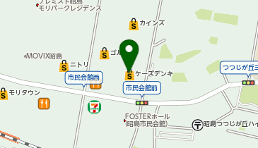 パソコンクリニック ケーズデンキ 昭島店内店の地図画像