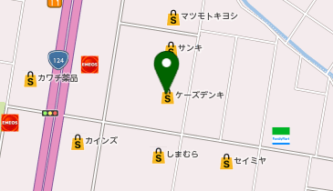 パソコンクリニック ケーズデンキ 神栖店内店の地図画像