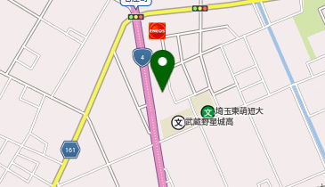 ピーシーデポスマートライフ越谷BASEの地図画像