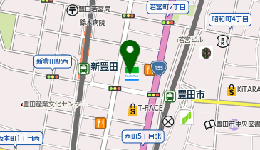 くらしのデジタル館 豊田店の地図画像
