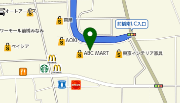 ピーシーデポスマートライフ前橋南インターBASEの地図画像