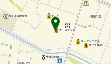 パソコンクリニック ケーズデンキ 土浦真鍋店内店の地図画像