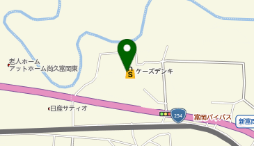 パソコンクリニック ケーズデンキ 富岡店内店の地図画像